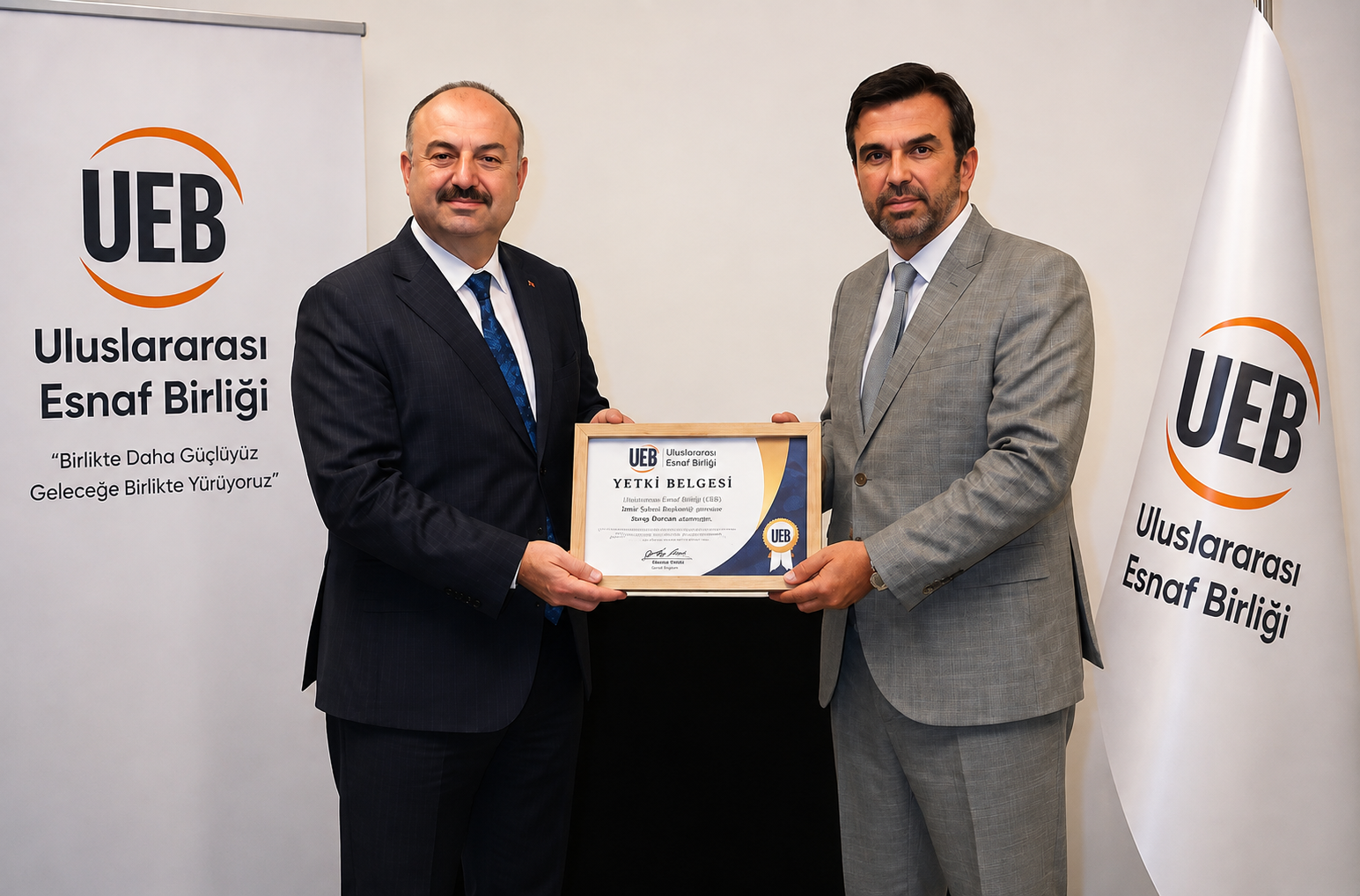 İzmir'e Yeni Bir Umut: Uluslararası Esnaf Birliği (UEB) İzmir Şubesi Açıldı