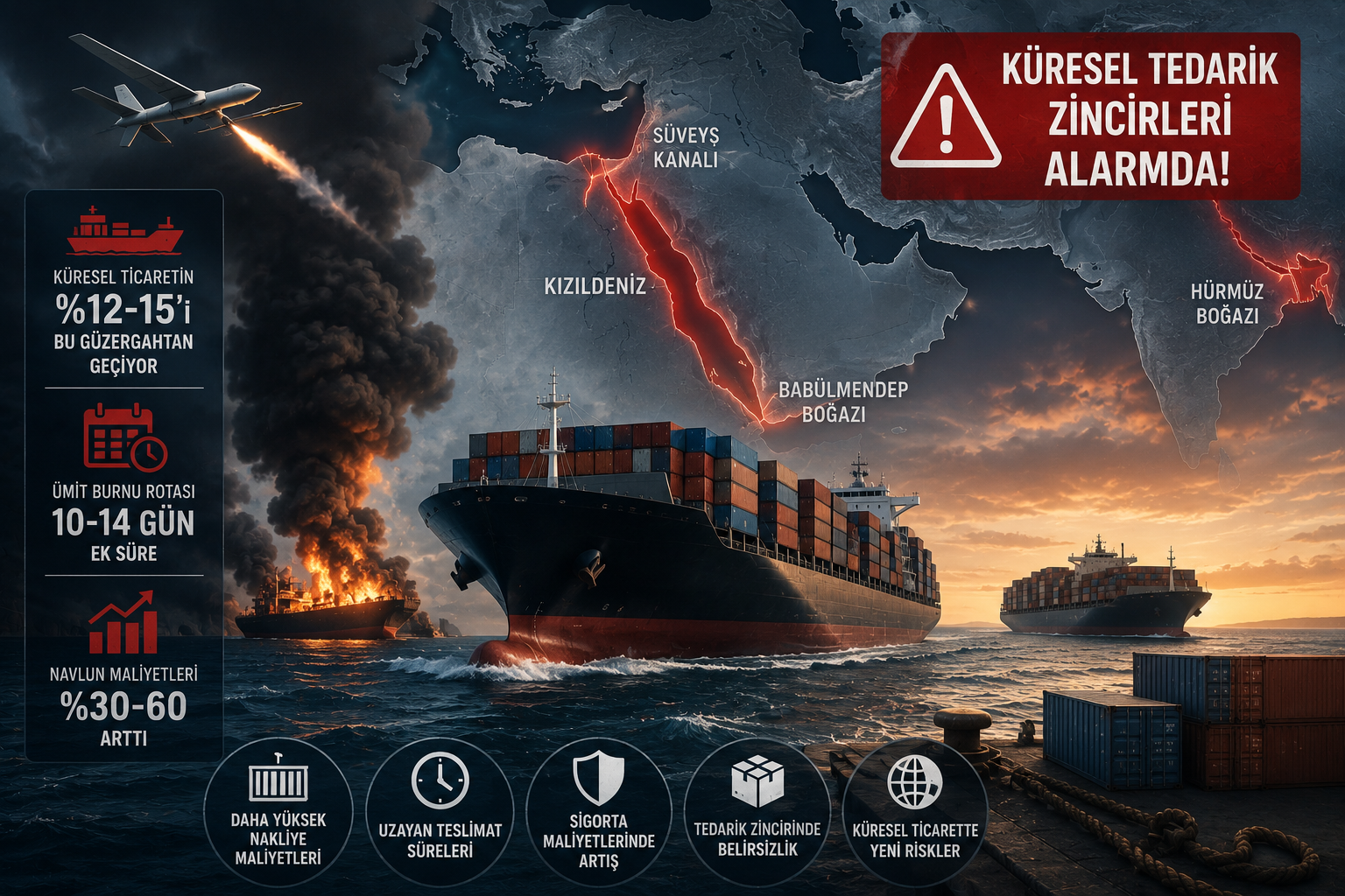 Küresel Tedarik Zincirleri Alarmda