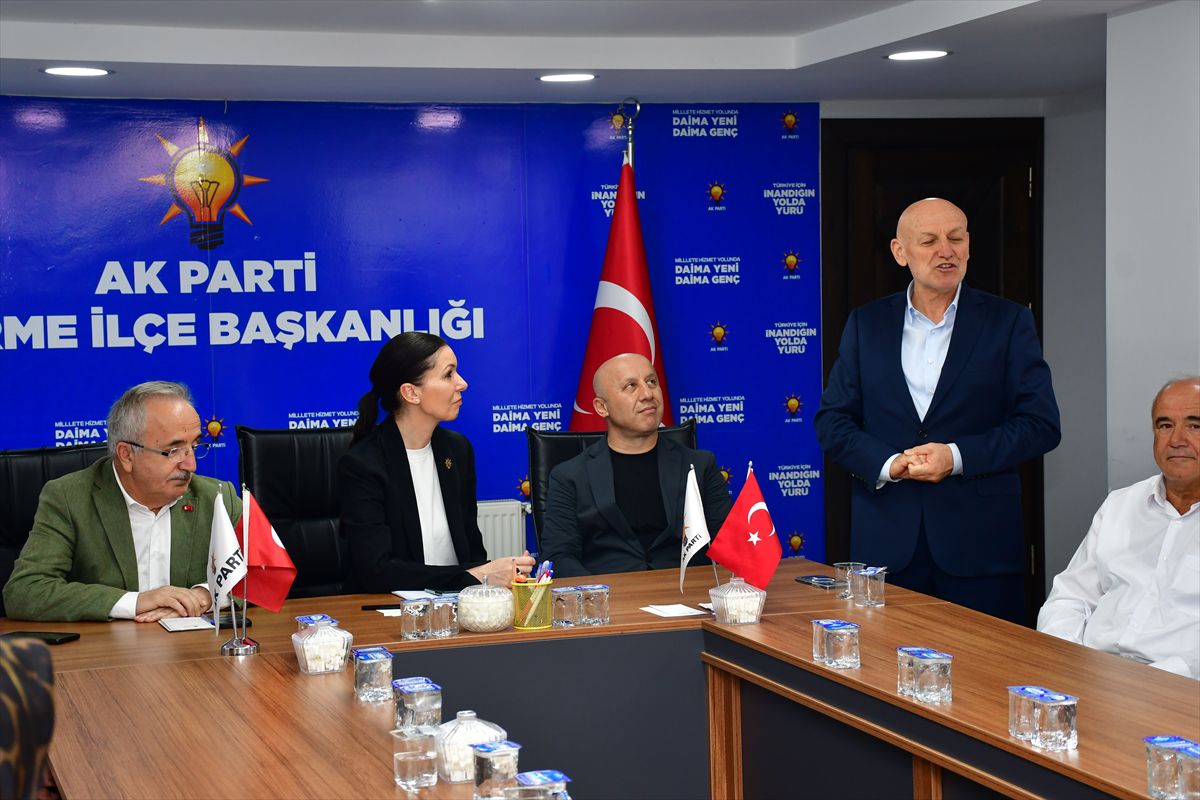 AK Parti'li Çiğdem Karaaslan Terme'de: Fındık Hasadından OSB İncelemelerine Yoğun Mesai