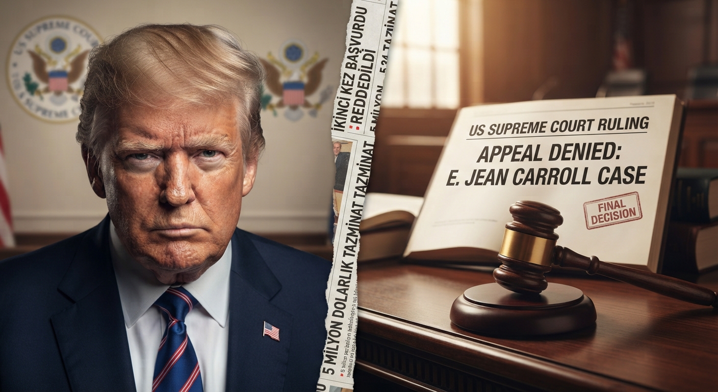 ABD Yüksek Mahkemesi'nden Trump'a Red: Cinsel Taciz ve Tazminat Kararı Geçerli