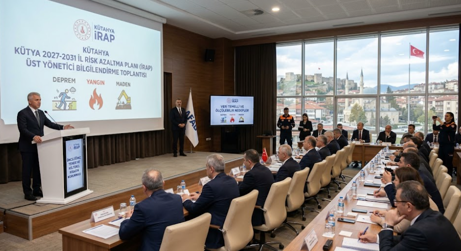 Kütahya'da Geleceğin Afet Stratejisi Belirleniyor: İRAP Toplantısı Gerçekleştirildi