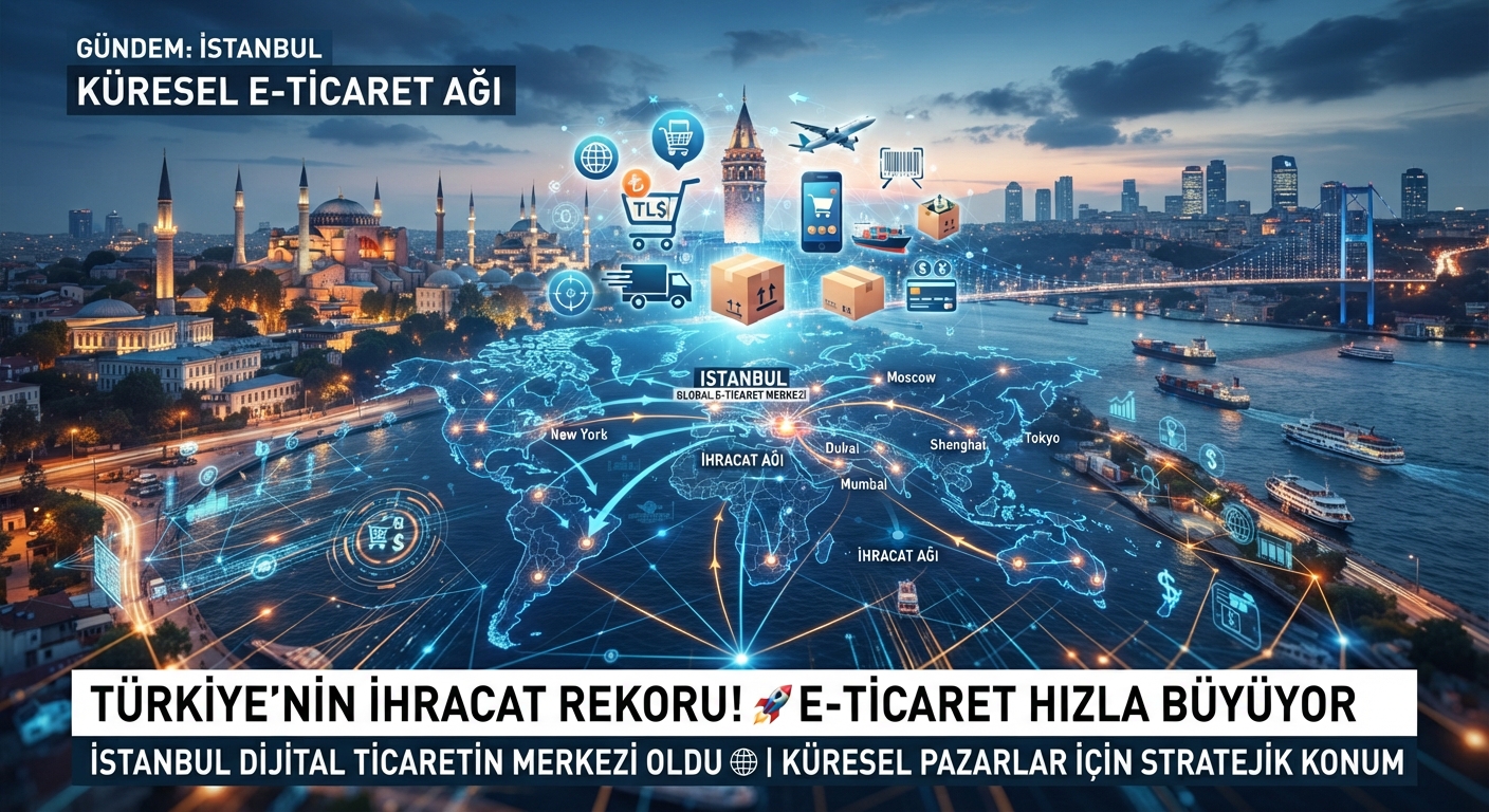 E-ihracatın küresel aktörleri İstanbul’da buluşacak: KOBİ’ler için fırsat
