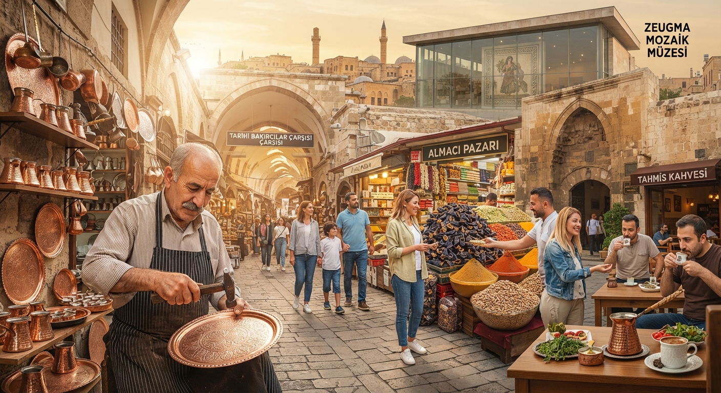 Gaziantep Hafta Sonu Gezilecek Yerler: Bakırcılar Çarşısı ve Gastronomi Rotaları