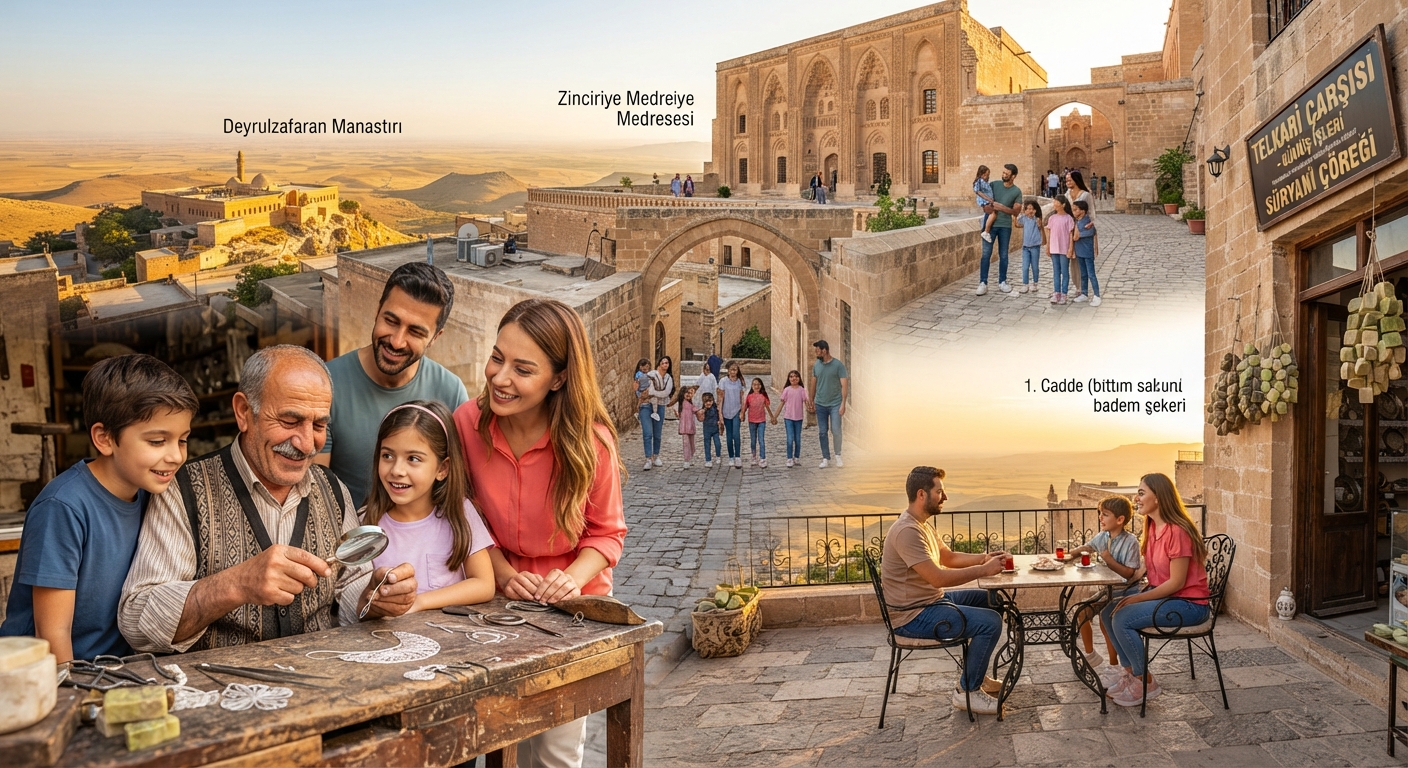 Mardin Hafta Sonu Gezi Rehberi: Taş Evler, Deyrulzafaran ve Telkari Çarşısı