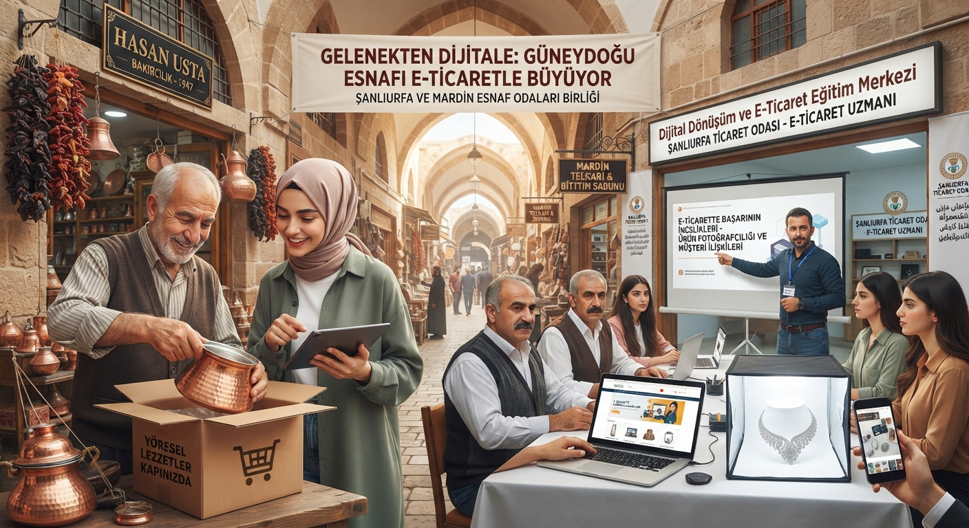 Güneydoğu Esnafı E-Ticaret Rehberi: Yöresel Ürünleri İnternete Taşıma