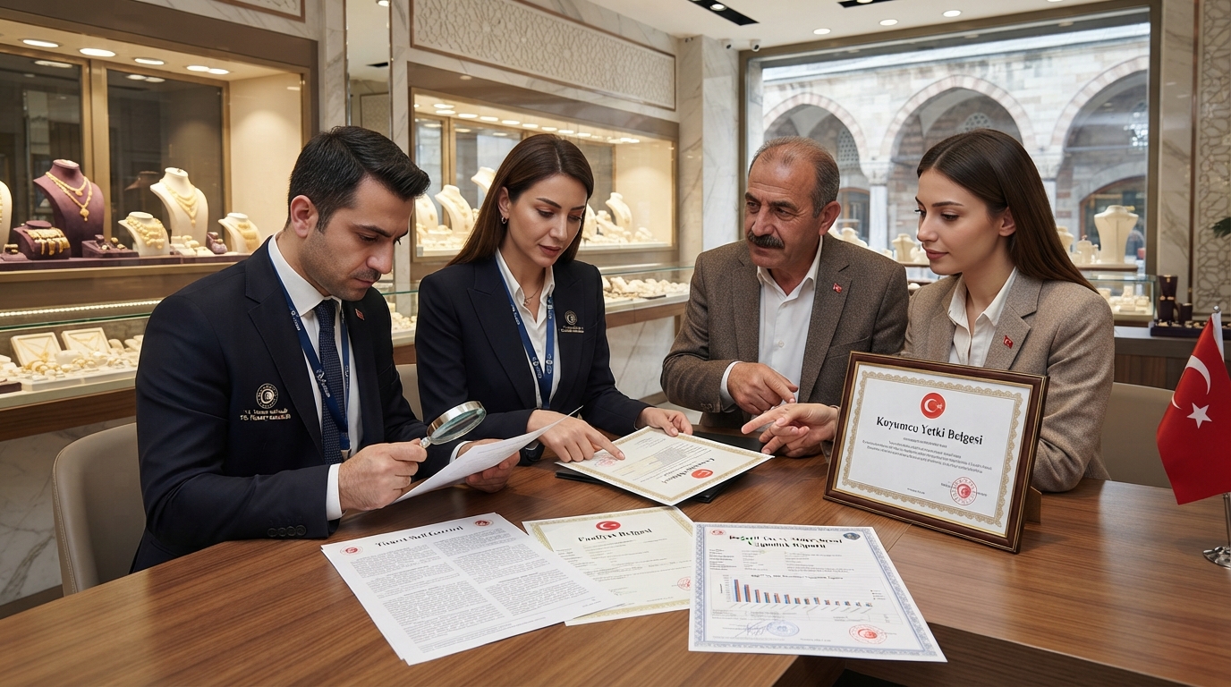 Kuyum Ticaretinde Yetki Belgesi ve Kayıt Denetimleri Üst Seviyeye Çıkarıldı