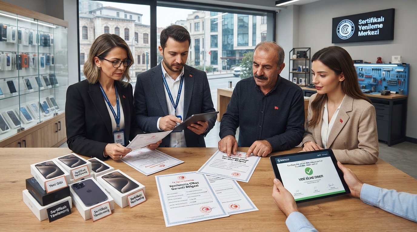 İkinci El Telefon ve Elektronik Eşya Ticaretinde Yenileme Yetki Belgesi Denetimleri