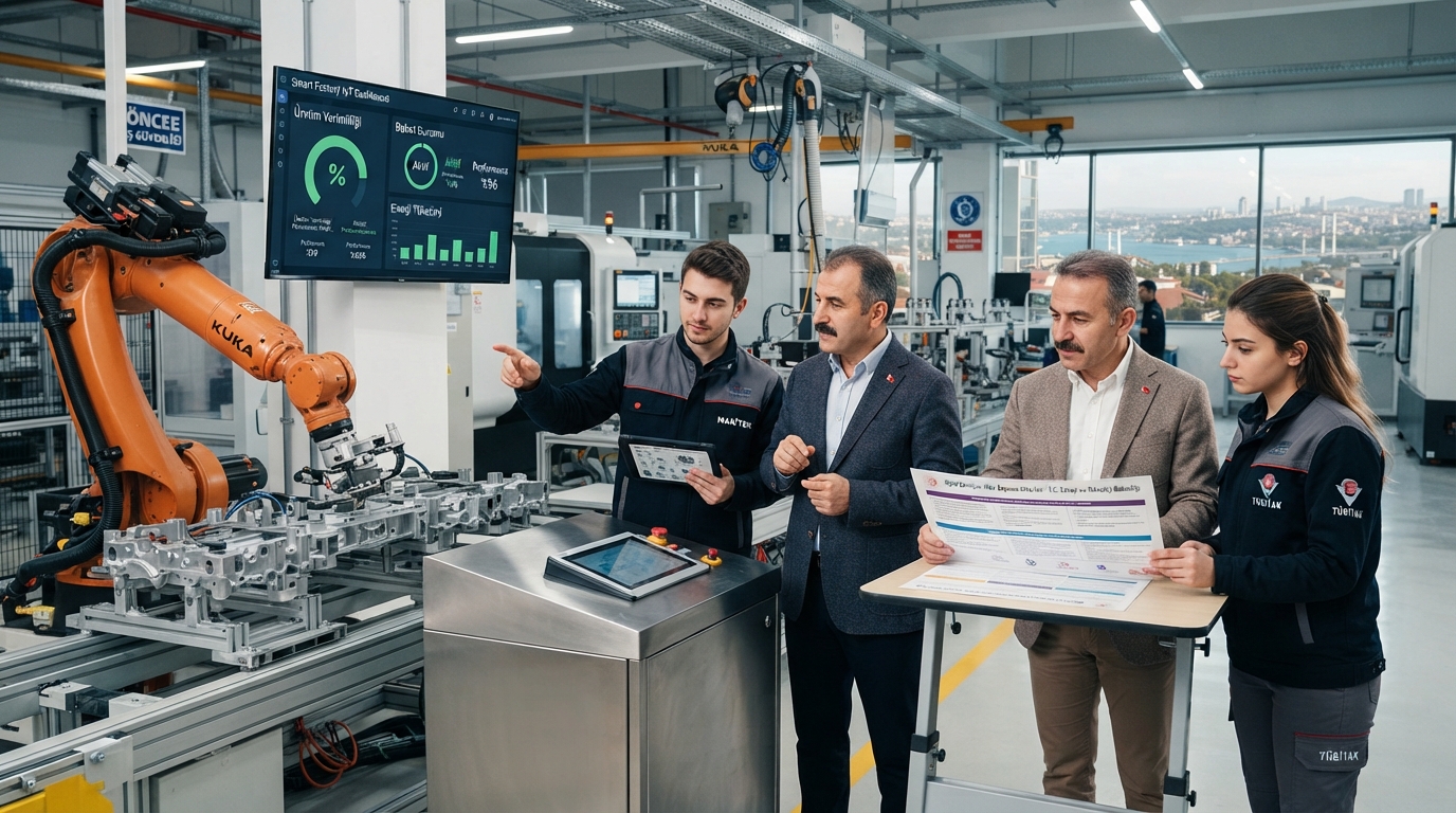 Sanayi Bakanlığı'ndan KOBİ'lere Akıllı Fabrika ve Dijital Dönüşüm Desteği 2026