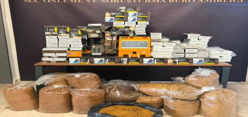 Gazipaşa’da Kaçak Tütün Operasyonu: 2 Şüpheli Yakalandı