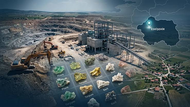 Eskişehir'de 258 Taşınmaz Nadir Toprak Madeni İçin Kamulaştırılıyor