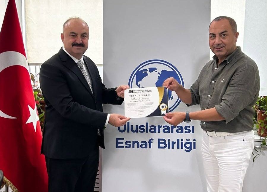 Uluslararası Esnaf Birliği Katar'da Temsilcilik Açtı: Görev Mehmet Çelikay'ın