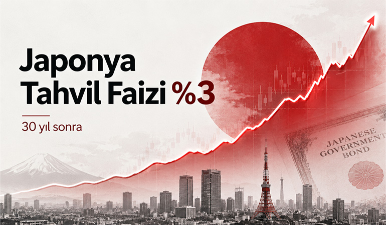 Japonya Tahvil Faizi 30 Yıl Sonra İlk Kez Yüzde 3'te