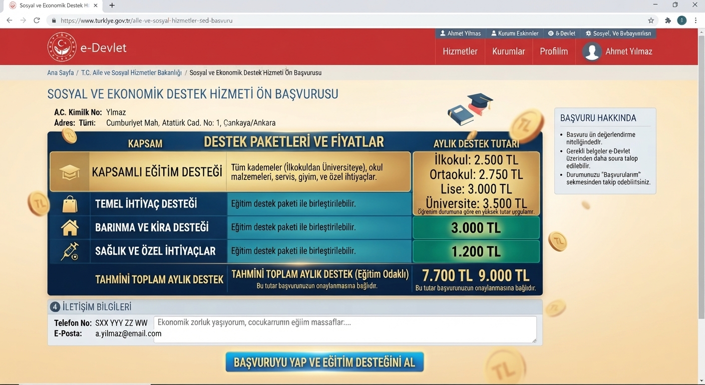 2026 SED Destek Ödemeleri Ne Kadar Oldu? Eğitim Kademesine Göre SED Yardımı