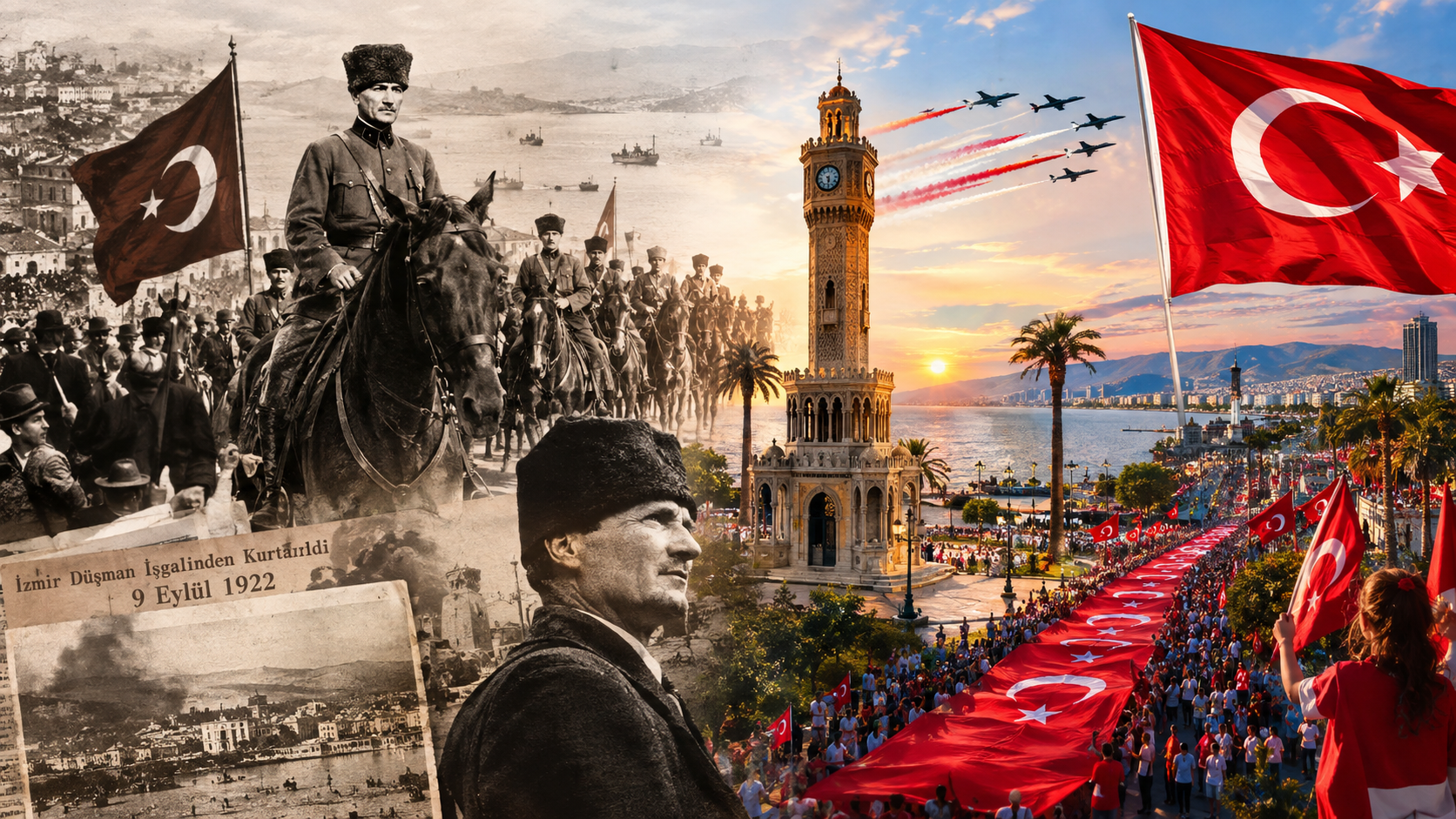 9 Eylül 1922'den 2026'ya: İzmir neden kurtuluş gününü 104 yıldır aynı gururla kutluyor?