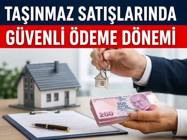Konut Satışlarında Güvenli Ödeme 1 Ekim'de Zorunlu Oluyor