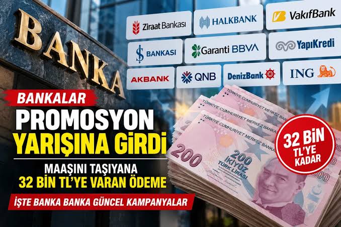 Maaşını Bankaya Taşıyan Emekliye 30 Eylül'e Kadar 30 Bin TL'ye Varan Ödül