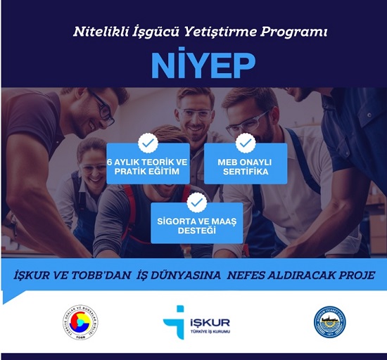 NİYEP ile işletmeler nitelikli elemanını İŞKUR'la yetiştiriyor