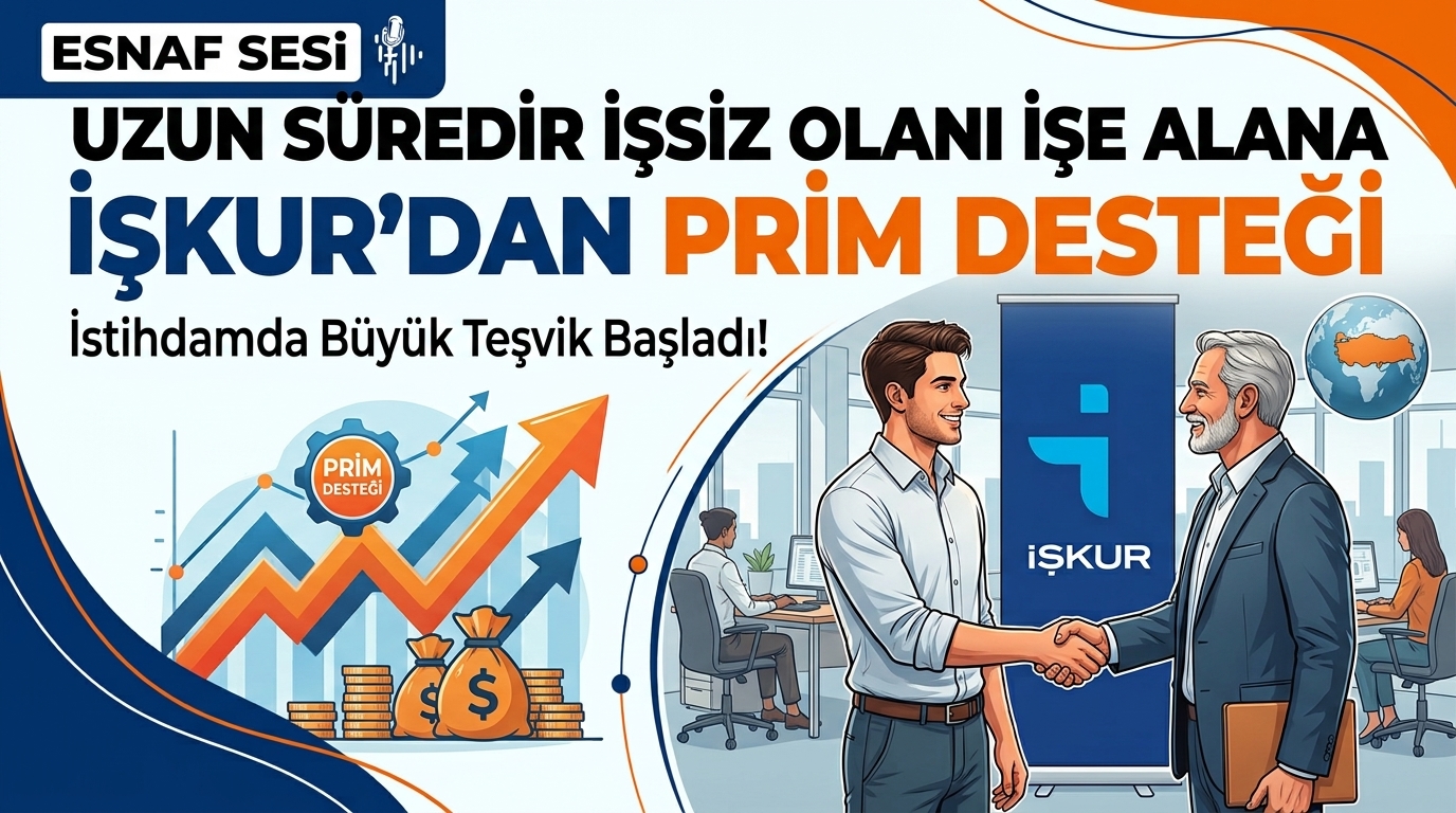 Uzun süredir işsiz olanı işe alana İŞKUR'dan prim desteği