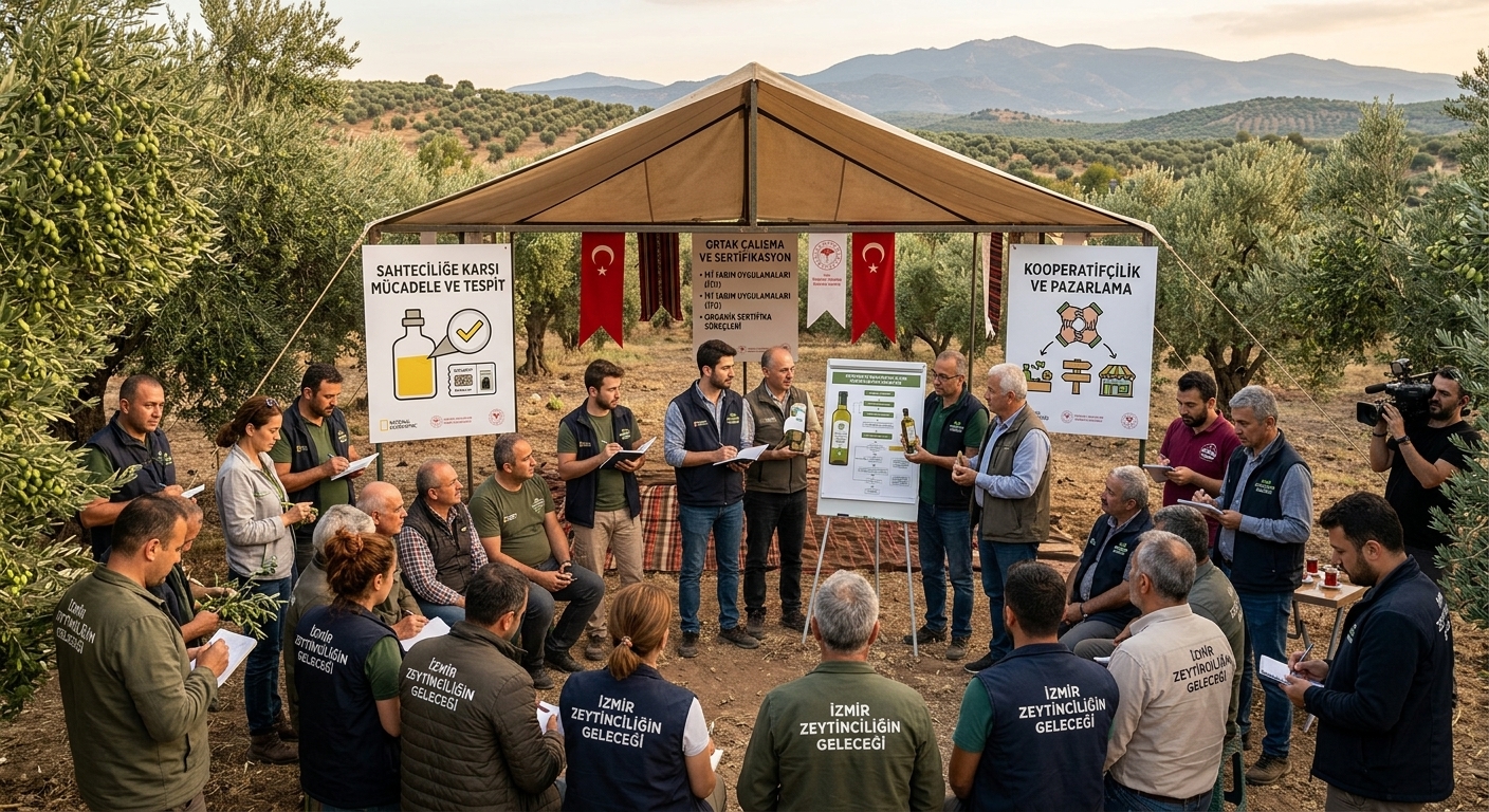 İzmir’de zeytinciliğin geleceği için ortak çalışma sahaya taşınıyor