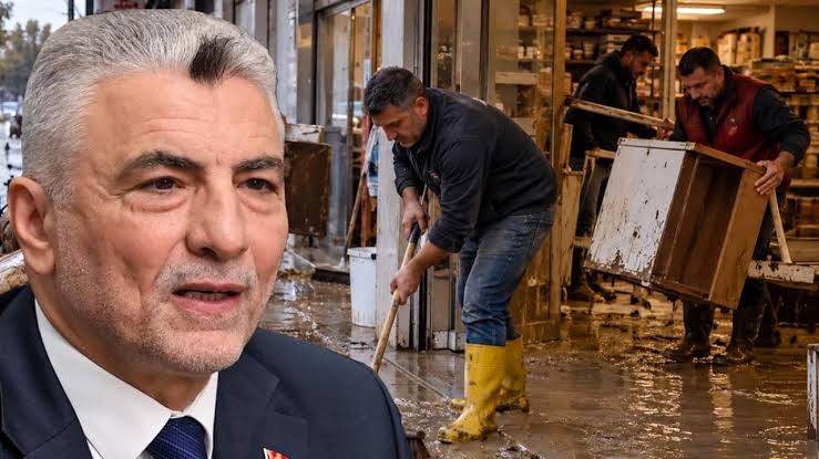 İstanbul’da selden etkilenen esnafa 80 milyon TL nakdi destek, kaynak TESKOMB üzerinden Valiliğe aktarıldı