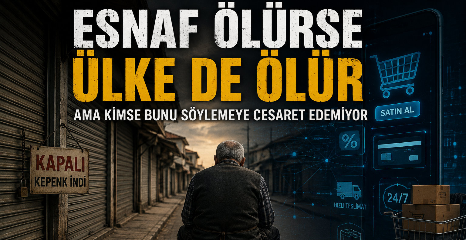 Bu ülkede kaç kez duyduk: “Esnaf, ekonominin temel taşıdır.”