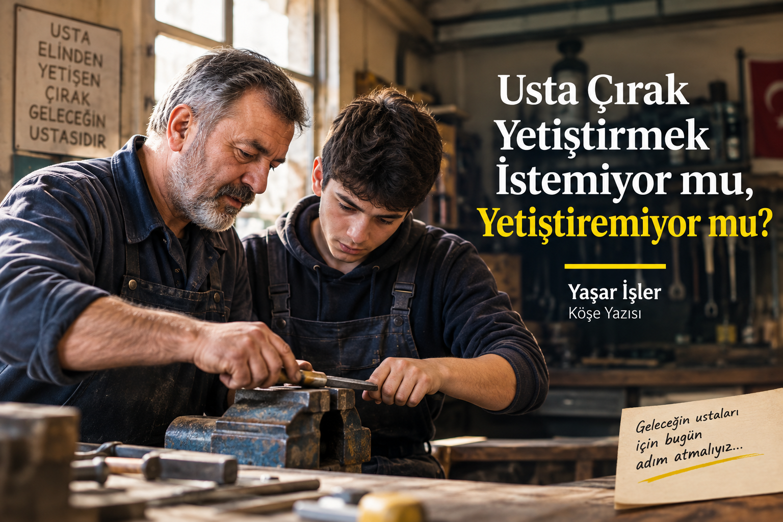 Usta Çırak Yetiştirmek İstemiyor mu, Yetiştiremiyor mu?