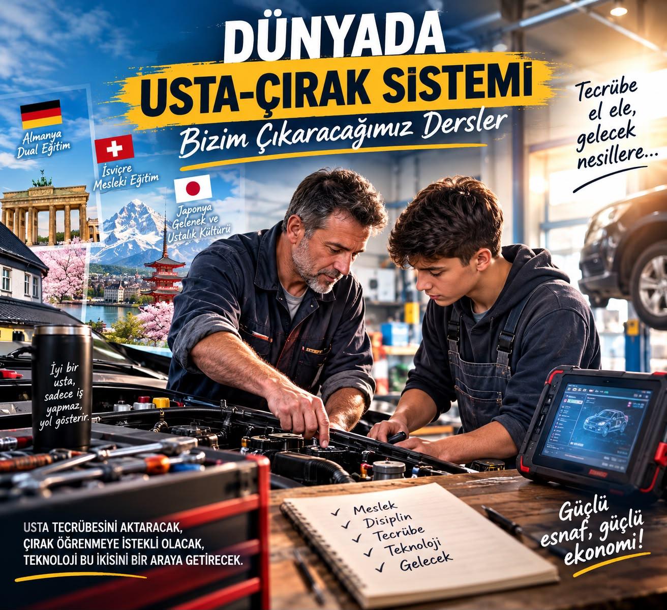 Mesleki eğitimde dünya modelleri bize ne anlatıyor