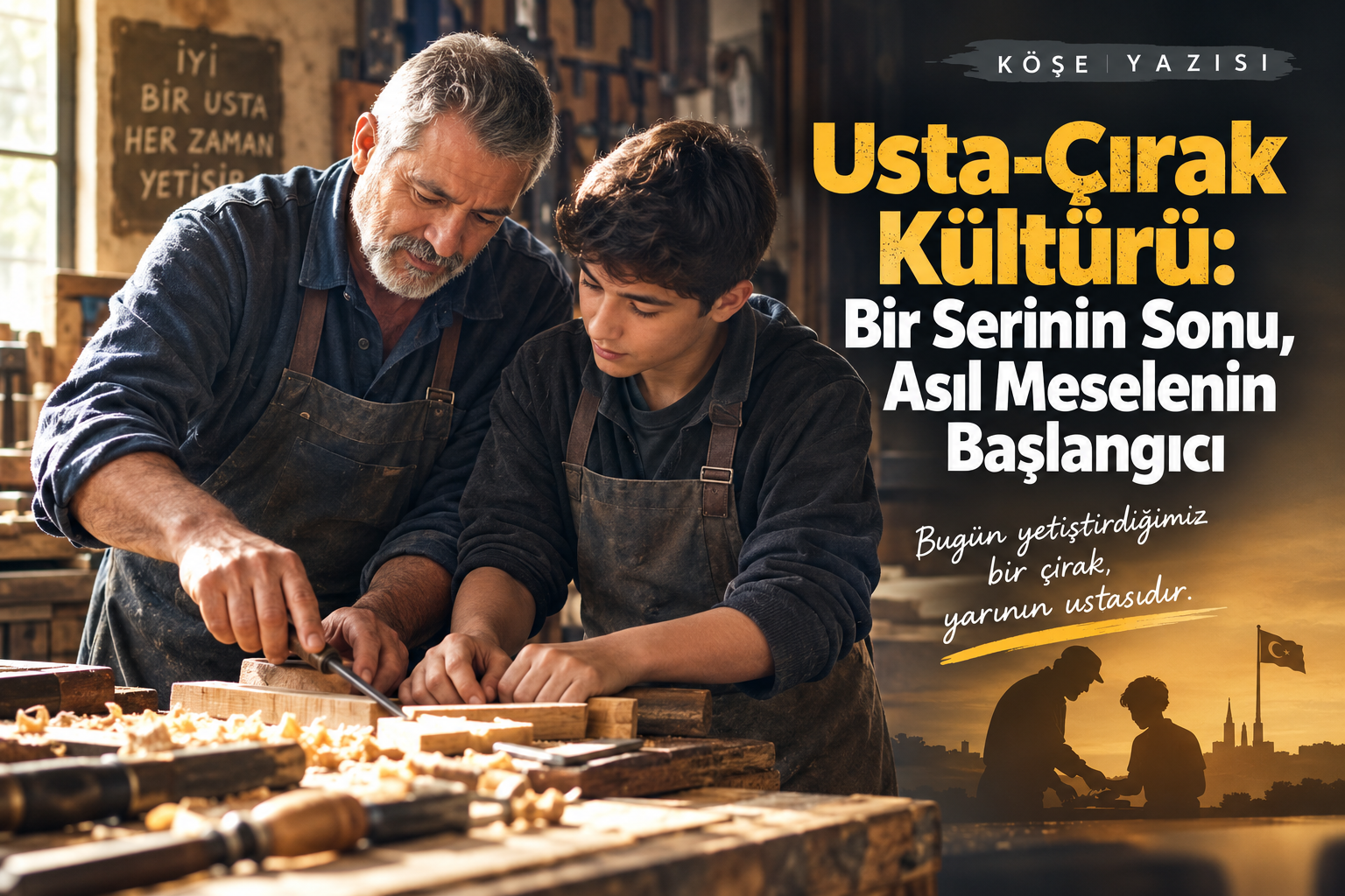 Usta-Çırak Kültürü: Bir Serinin Sonu, Asıl Meselenin Başlangıcı